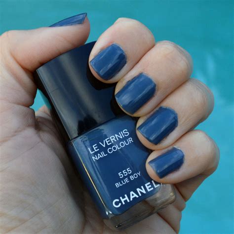 chanel blue boy polish|Chanel nail color 402.